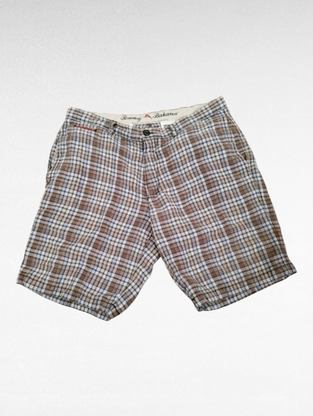 Tommy Bahama Men's Plaid Shorts Size 34